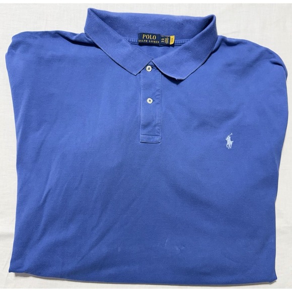 Ralph Lauren Other - Polo Ralph Lauren Mens Polo Shirt 4XB Blue Short Sleeve Classic Fit Logo